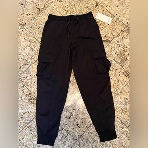 Lululemon Athletica Black Relaxed Fit Track Pants